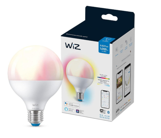 WiZ Wi-Fi BLE 75W G95 E27 922-65 RGB 1PF/6 - 1182662 - zdjęcie 2